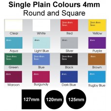 Mouthguard Blanks 4mm - Single Standard Colours